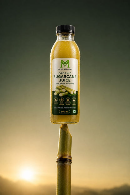 Muski Organic Sugarcane Juice (Pack of 3) (coming soon)