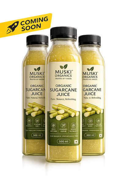 Muski Organic Sugarcane Juice (Pack of 3) (coming soon)